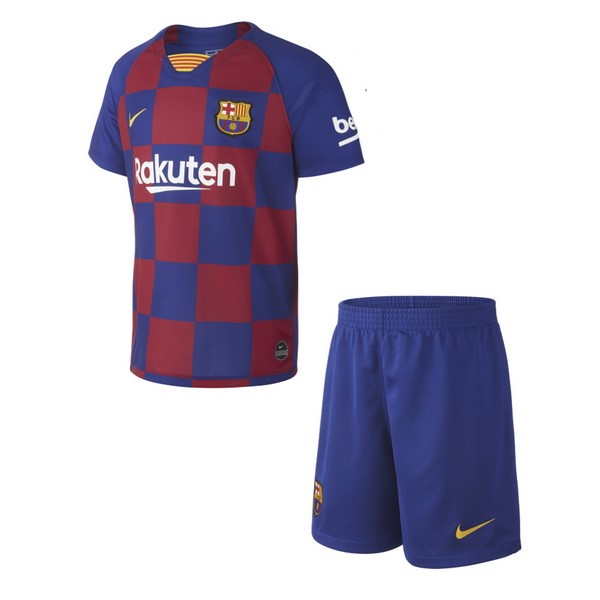 Camiseta Barcelona 1ª Niño 2019 2020 Azul Rojo